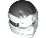 Minifigure, Headgear Ninjago Wrap Type 2 with White Wraps and Knot Pattern