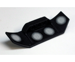 Technic, Panel Car Spoiler 3 x 8 with Three Holes and Four Stadium Lights on Inside Pattern (Stickers) - Set 8161