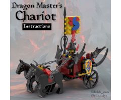 DRAGON MASTER'S CHARIOT - LEGO CASTLE MOC