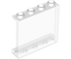 Panel 1 x 4 x 3 with Side Supports - Hollow Studs