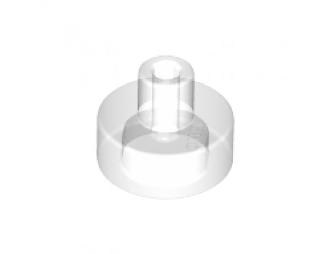 Tile, Round 1 x 1 with Bar and Pin Holder