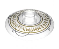 Dish 2 x 2 Inverted (Radar) with Runes Pattern