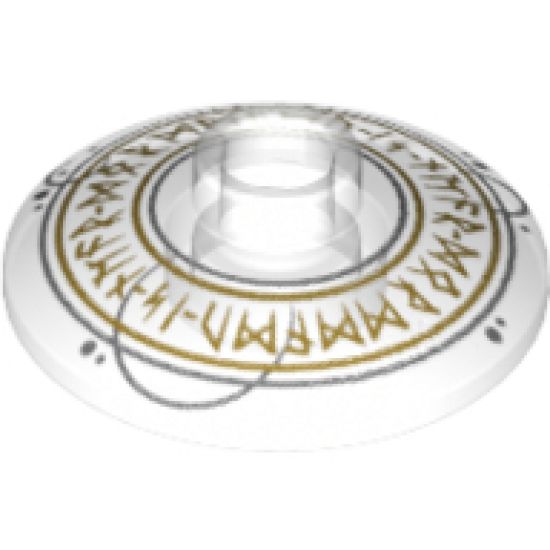 Dish 2 x 2 Inverted (Radar) with Runes Pattern