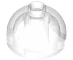 Brick, Round 2 x 2 Dome Top - Hollow Stud with Bottom Axle Holder x Shape + Orientation