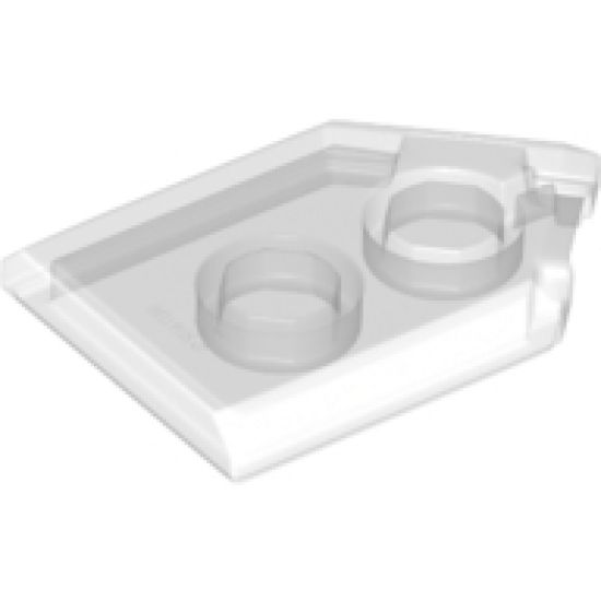Tile, Modified 2 x 3 Pentagonal with Nexo Power Shield Pattern - Arctic Breath