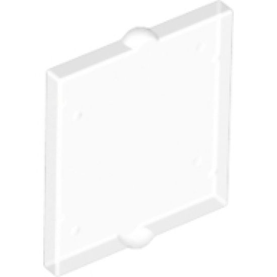 Glass for Window 1 x 2 x 2 Flat Front