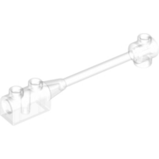 Bar 1 x 8 with Brick 1 x 2 Curved Top End (Axle Holder Inside Small End)