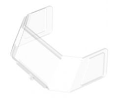 Glass for Windscreen 4 x 6 x 4 Cab with Hinge (45406)