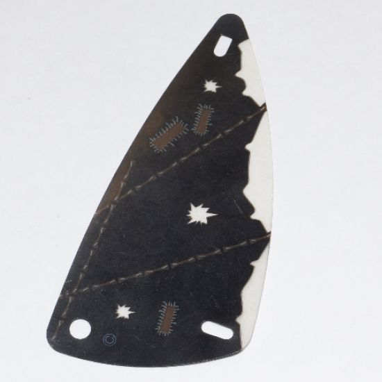 Plastic Triangle 6 x 12 Wing with Patched Cloth Pattern