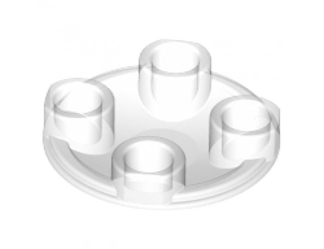 Plate, Round 2 x 2 with Rounded Bottom (Boat Stud)