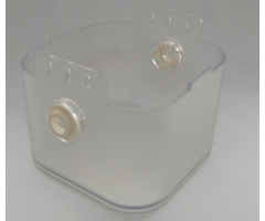 Container, Box Vidiyo Window with White Clips (65128 / 65146)
