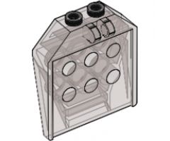 Door 1 x 4 x 3 2/3 with 6 Holes and Locking 2 Fingers Hinge