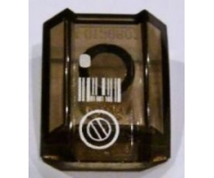 Slope, Curved 2 x 2 Lip with Silver Windscreen Display Pattern (Sticker) - Set 7704