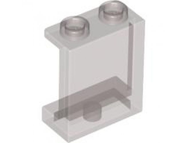 Panel 1 x 2 x 2 with Side Supports - Hollow Studs