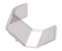 Glass for Windscreen 4 x 6 x 4 Cab with Hinge (45406)