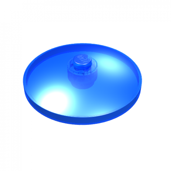 Dish 4 x 4 Inverted (Radar) with Solid Stud