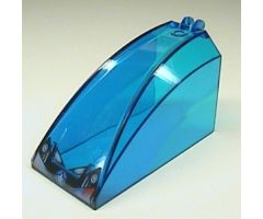 Windscreen 8 x 4 x 4 Curved with 2 Fingers with Headlights and Star Pattern