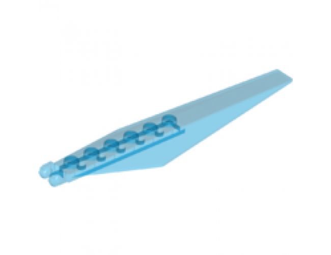 Hinge Plate 3 x 12 with Angled Side Extensions and Tapered Ends