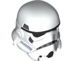 Large Figure Part Head Modified SW Stormtrooper Helmet Pattern