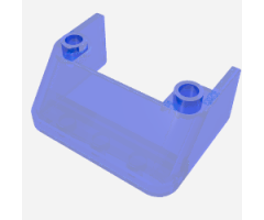 Windscreen 3 x 4 x 1 1/3 with 2 Studs on Top