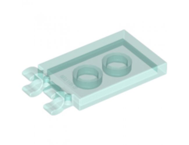 Tile, Modified 2 x 3 with 2 Open O Clips