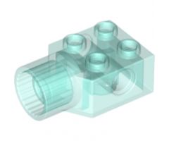 Technic, Brick Modified 2 x 2 with Pin Hole, Rotation Joint Socket
