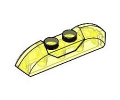 Slope, Curved 4 x 1 with Two Studs