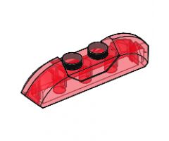 Slope, Curved 4 x 1 with Two Studs
