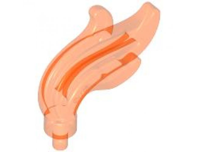 Minifigure, Headgear Accessory Plume Feather Triple Compact / Flame / Water