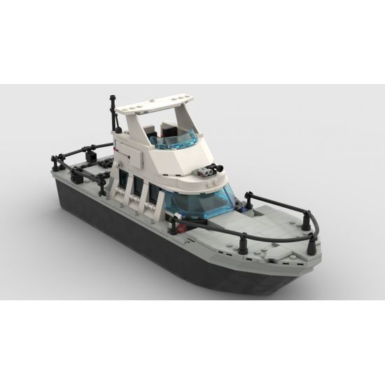 LEGO 4010 Police Rescue Boat Remake