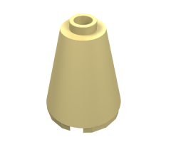 Cone 2 x 2 x 2 - Open Stud