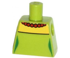 Torso Simpsons Dress with Red Necklace Pattern