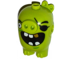 Body Angry Birds Pig with Pirate Pig Pattern