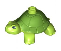 Duplo, Animal Turtle with Green Back Pattern