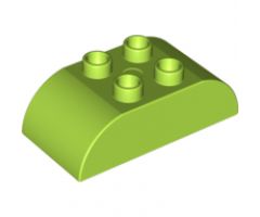 Duplo, Brick 2 x 4 Curved Top