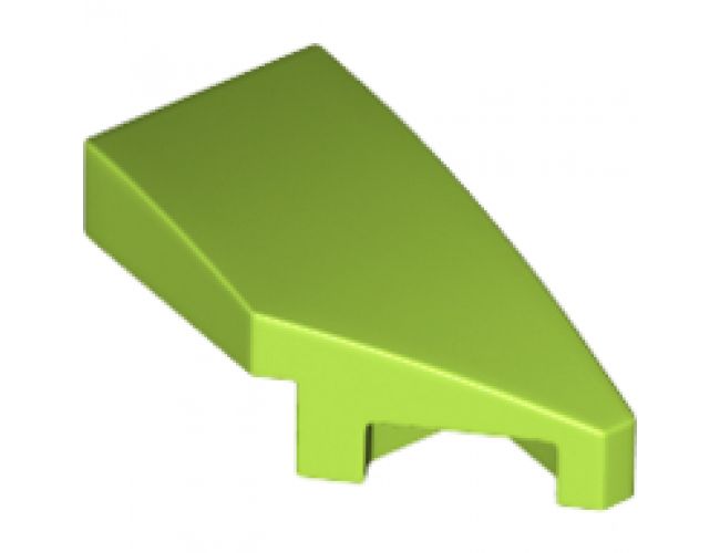 Wedge 2 x 1 with Stud Notch Right