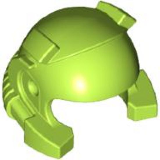 Minifigure, Headgear Helmet with Breathing Apparatus and Headlights