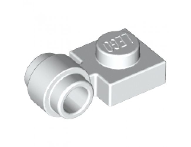 Plate, Modified 1 x 1 with Light Attachment - Thick Ring