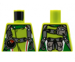 Torso World Racers - Team Extreme with Vest with Belts and Radar Pattern