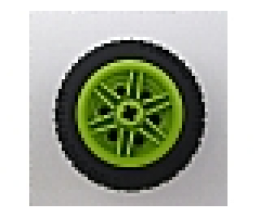 Wheel & Tire Assembly 30.4mm D. x 20mm with No Pin Holes and Reinforced Rim with Black Tire 43.2 x 22 ZR (56145 / 44309)