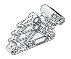 Bionicle Bohrok Rib Cage, Liftarm 2 x 4 x 7 Angled