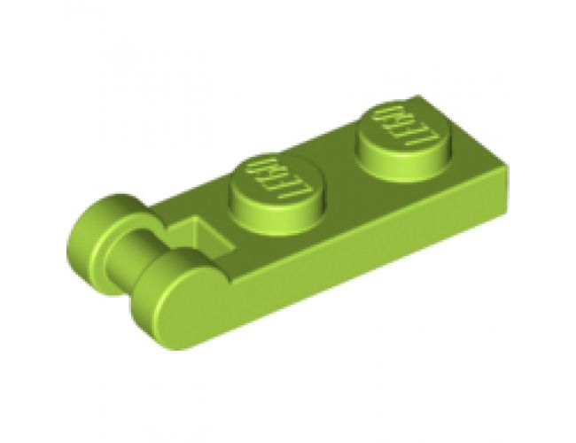 Plate, Modified 1 x 2 with Bar Handle on End - Closed Ends