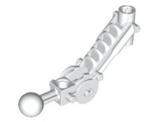 Bionicle Ball Joint 5 x 7 Arm with dual axle hole at 90 degrees