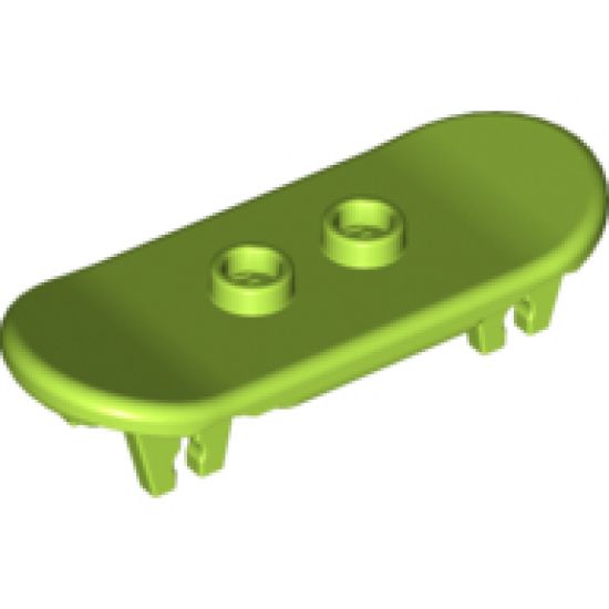 Minifigure, Utensil Skateboard with Trolley Wheel Holders