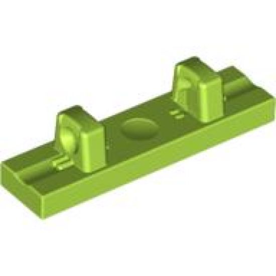 Hinge Tile 1 x 4 Locking Dual 1 Fingers on Top