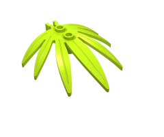 Plant Leaves 6 x 5 Swordleaf with Clip