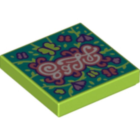 Tile 2 x 2 with BeatBit Album Cover - Butterflies Pattern