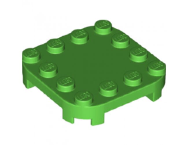 Plate, Modified 4 x 4 with Rounded Corners and 4 Feet