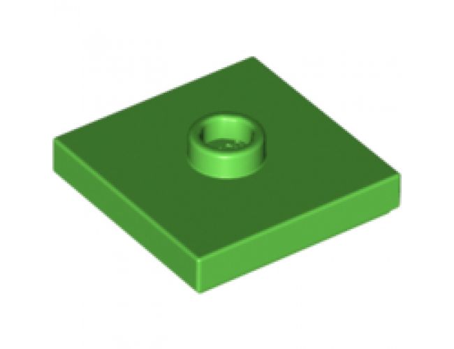 Plate, Modified 2 x 2 with Groove and 1 Stud in Center (Jumper)