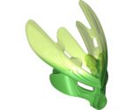 Bionicle, Kanohi Mask Protector with Marbled Trans-Bright Green Pattern (Protector Mask of Jungle)